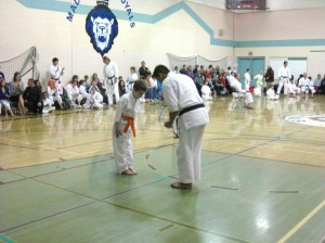 Cole receives silver for his kata